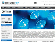 Tablet Screenshot of dimensioneled.com